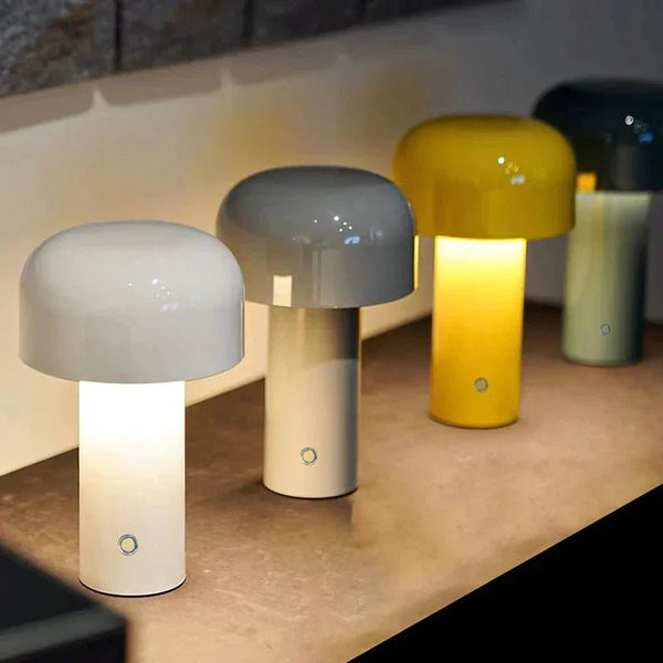 Italiaanse Paddestoel Draadloze Tafellamp - tafellampen - materiaaldetail