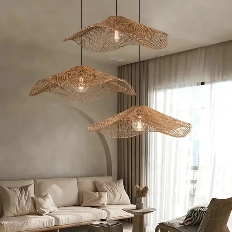Handgemaakte Rotan Hanglamp - hanglampen
