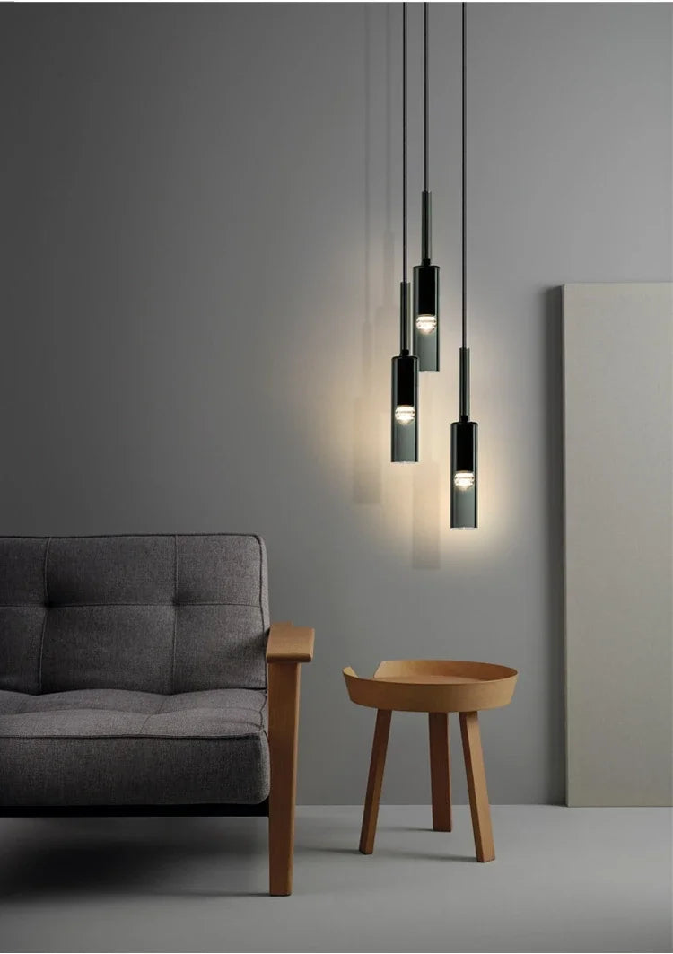 Nordic LumiSphere – Minimalistische Glazen LED Hanglamp - hanglampen - in de kamer