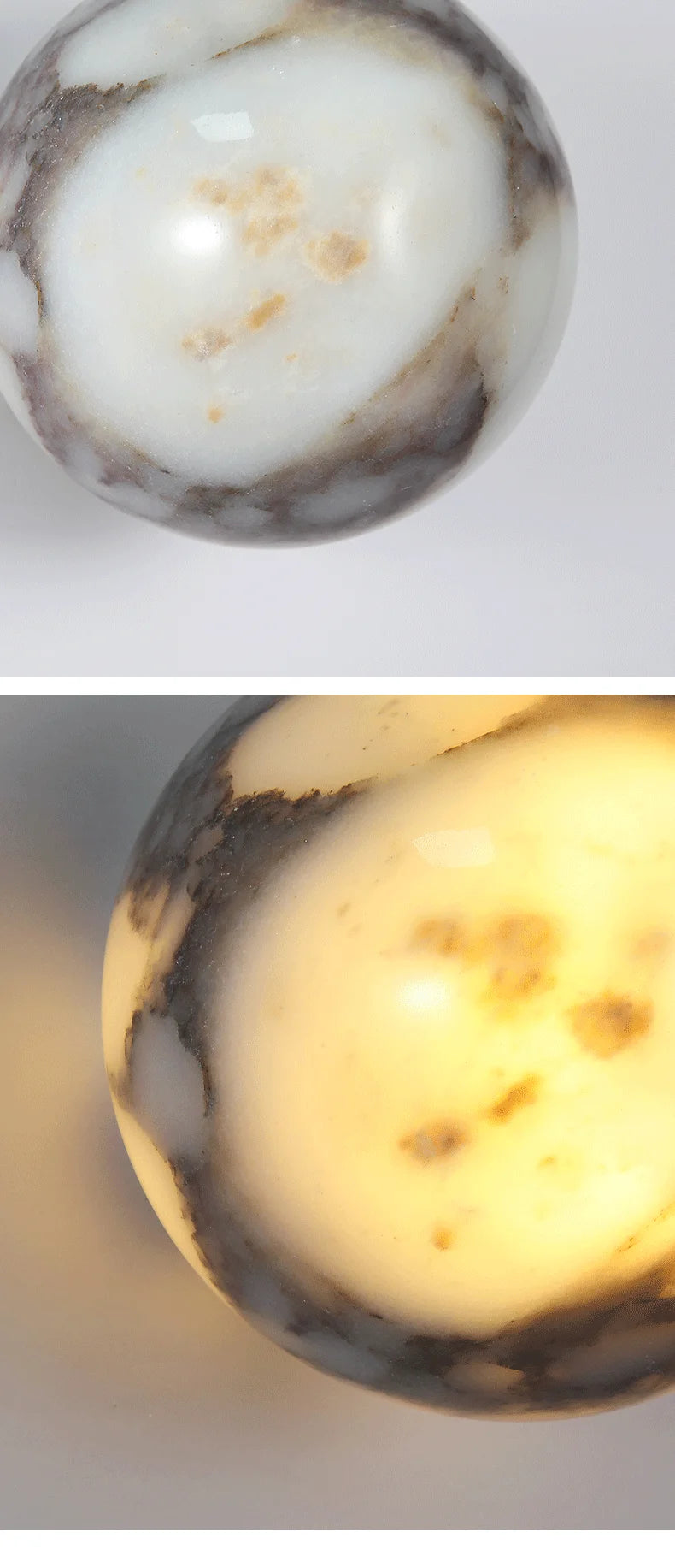 Luxe Natuursteen Wandlamp