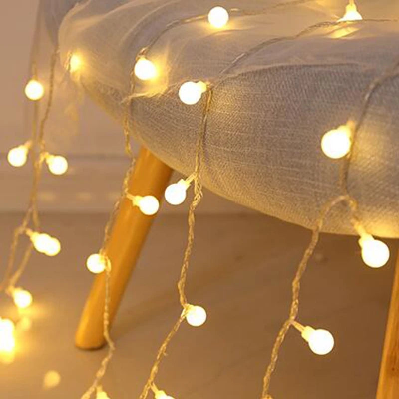 LumiGlobe 10M Kleine Bol Fairy Lights – USB/Batterij - hanglampen - afmetingen