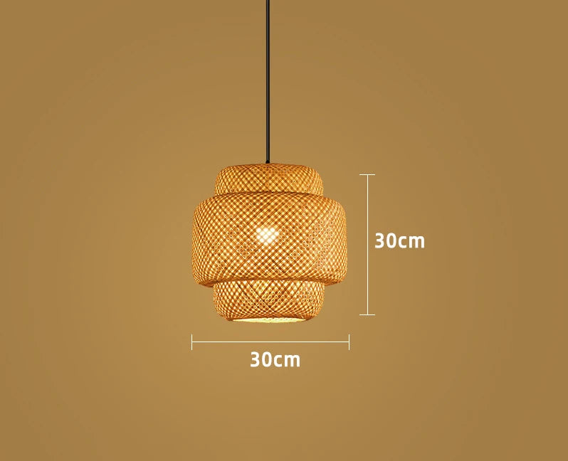 EcoGlow Bamboe Hanglamp