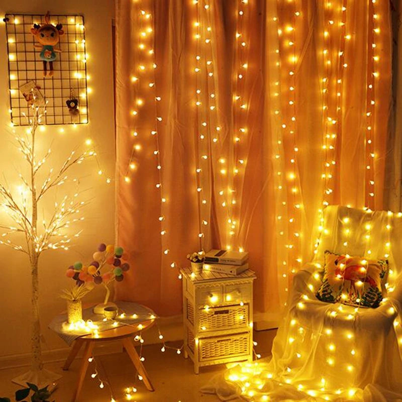LumiGlobe 10M Kleine Bol Fairy Lights – USB/Batterij - hanglampen