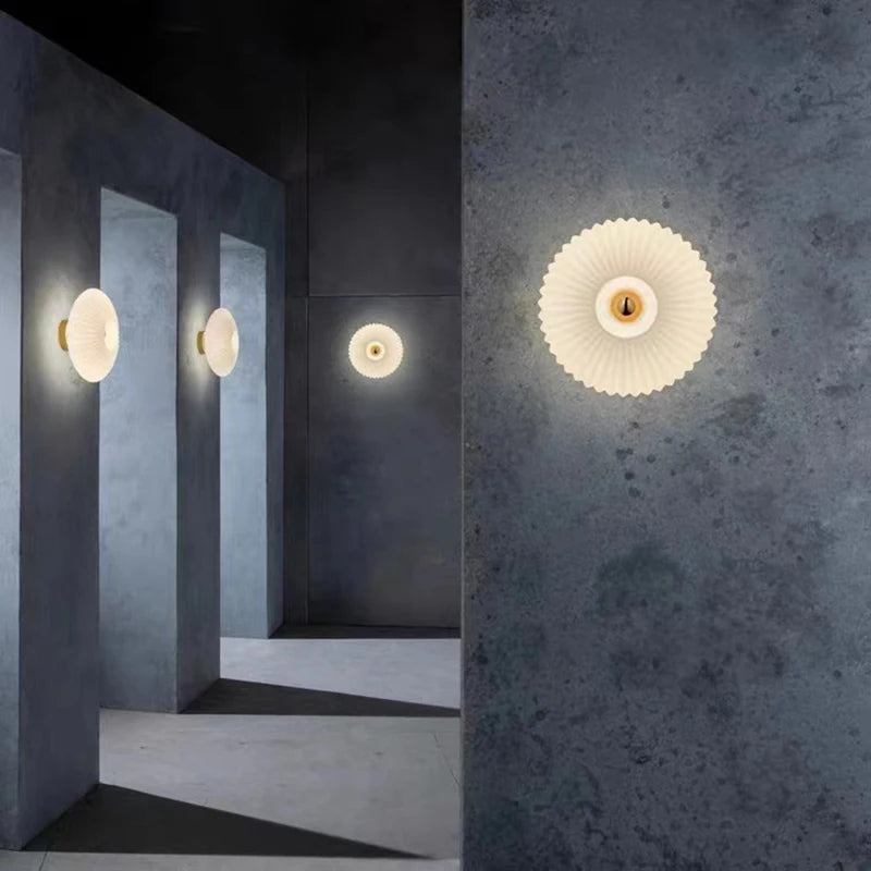 AuraGlas Bauhaus Wandlamp - wandlamp - zijaanzicht
