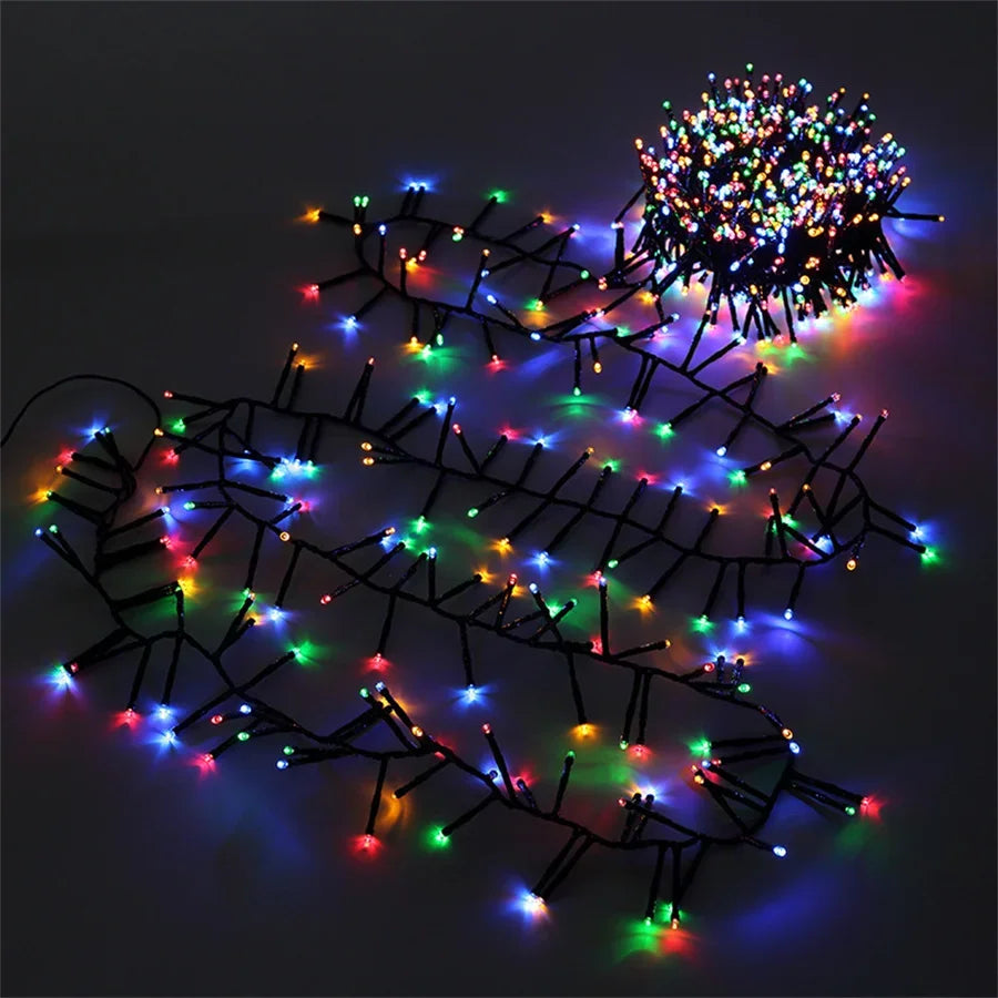 LumiBurst 25M 2000 LED Cluster Kerstverlichting - buitenverlichting - afmetingen