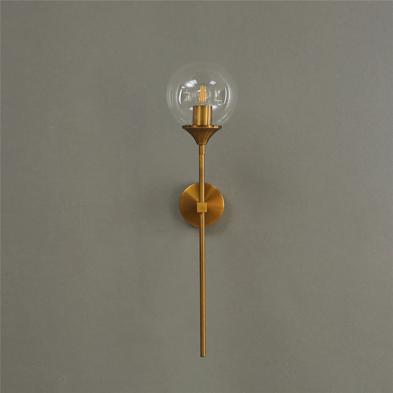 NordicGlow Moderne Gekleurde Glas Wandlamp - wandlamp