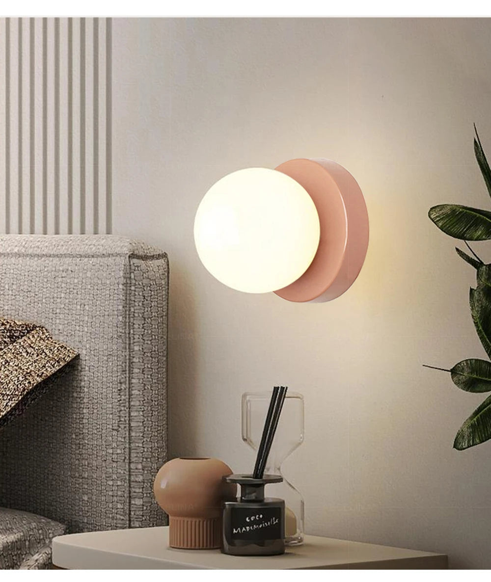 LumiGlobe – Moderne Scandinavische Hanglamp met Glasdesign - wandlamp - materiaaldetail