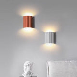 Moderne Halfronde Wandlamp Van Hars Voor De Woonkamer