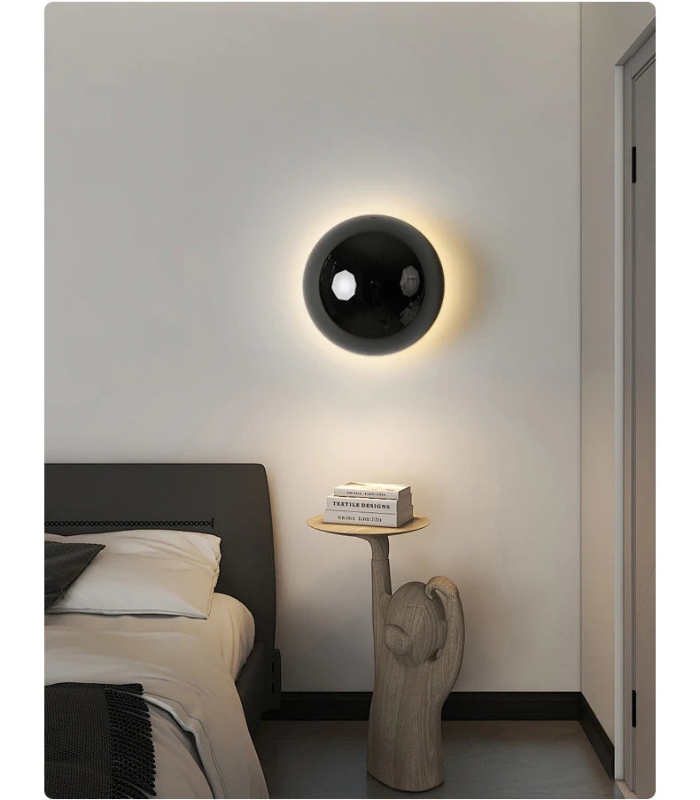 LumiBau Luxe Bauhaus Ronde Wandlamp - wandlamp - verlicht
