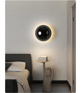 LumiBau Luxe Bauhaus Ronde Wandlamp