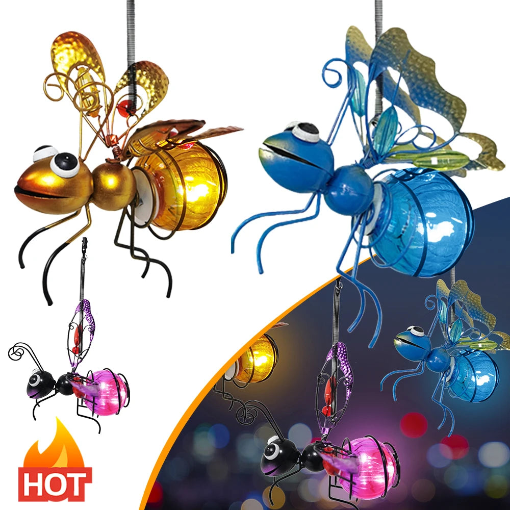 LUXARÉ SolarBug Tuinlamp - buitenverlichting - sfeerbeeld