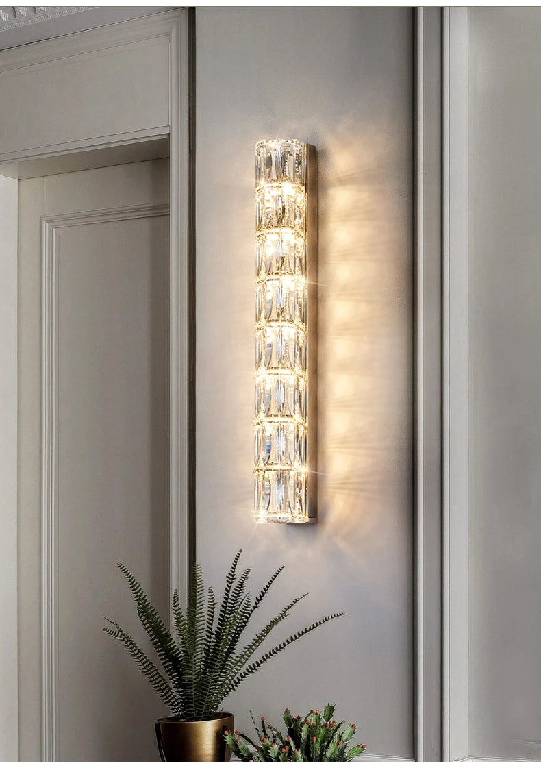 Moderne Luxe Kristallen Wandlamp - wandlamp