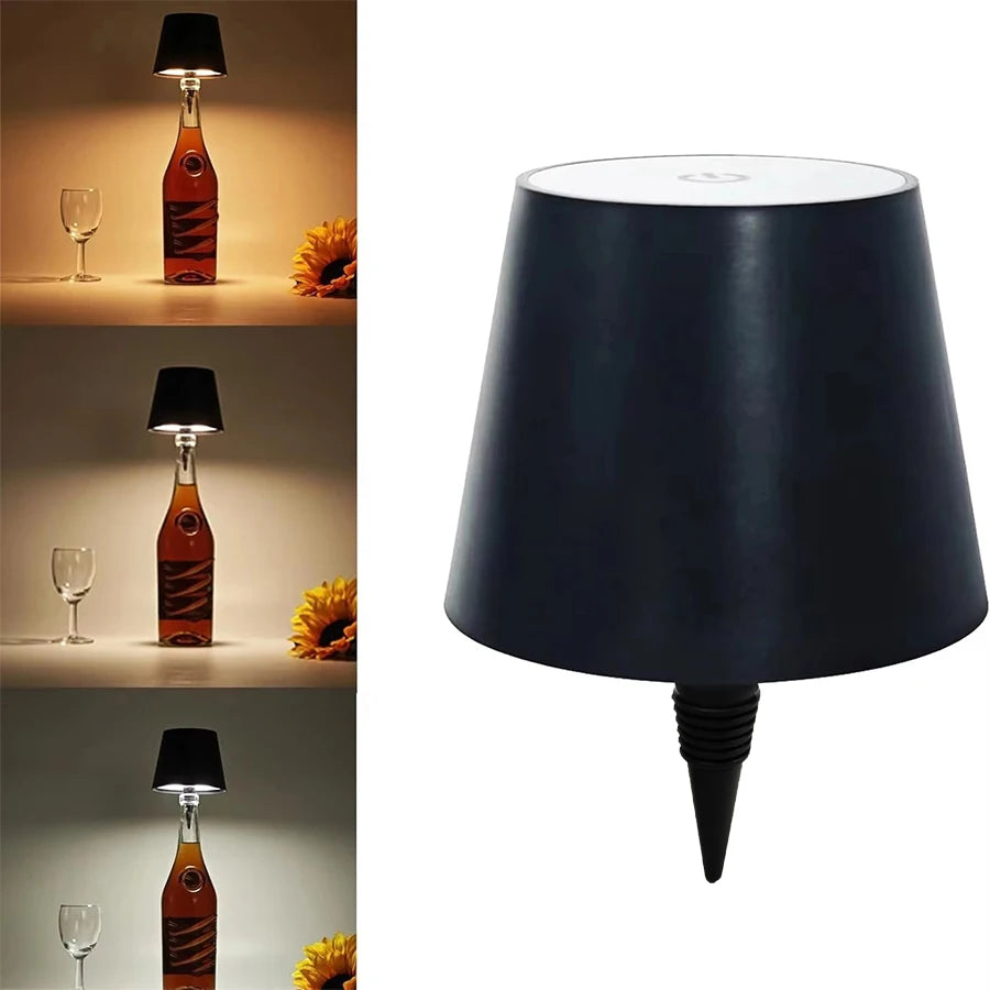 LumiBottle Pro Oplaadbare Aanraaktafellamp - tafellampen - sfeerbeeld