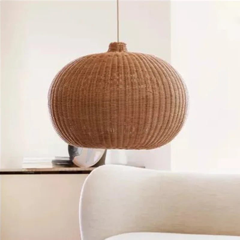 Bohemian Wicker Pendant Light - hanglampen - close-up