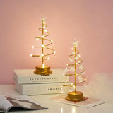 LumiSpiral Kristallen Kerstboom Tafellamp
