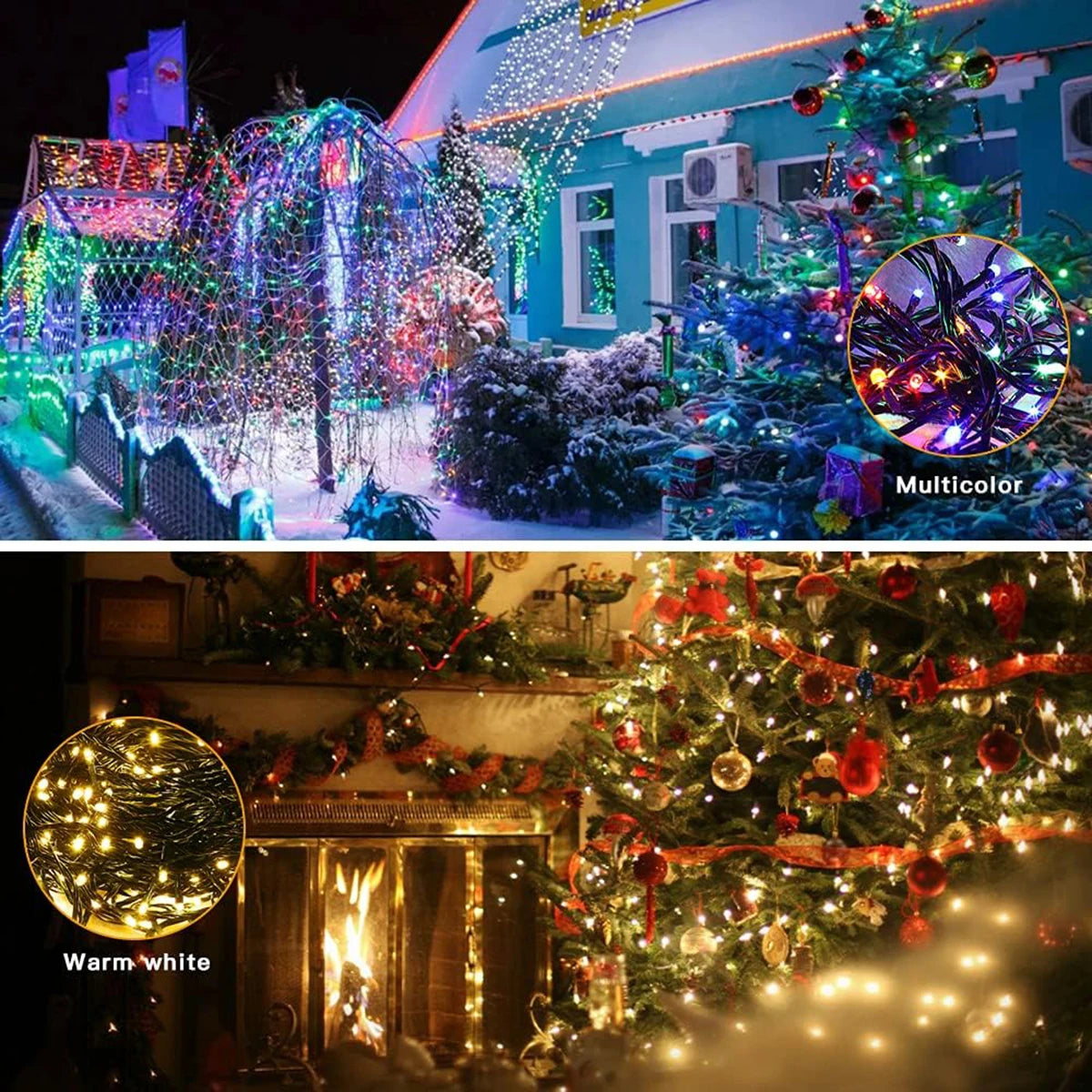 LumiFest 10M–100M LED String Fairy Lights - buitenverlichting - detail