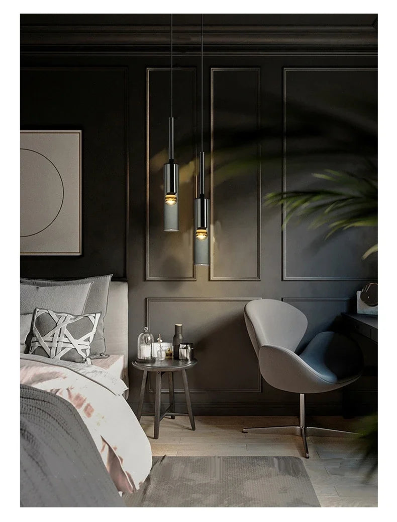 Nordic LumiSphere – Minimalistische Glazen LED Hanglamp - hanglampen - materiaaldetail