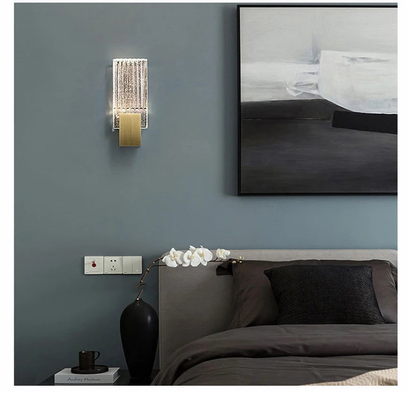 AuroraLux Bubble Wandlamp – Luxe Gouden LED - wandlamp - materiaaldetail