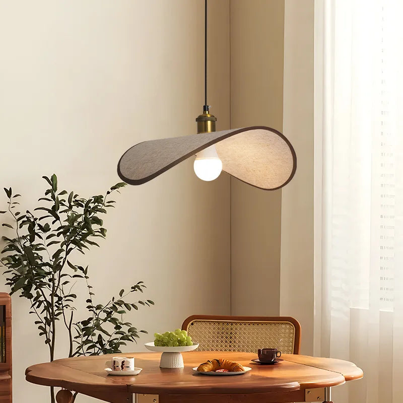 ZenAura Wabi-Sabi Strohoed Hanglamp - hanglampen