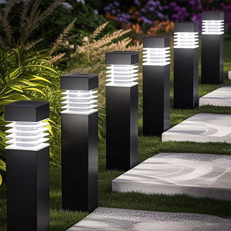 SolarLux Vierkante LED Grondlamp – IP65 Waterdicht - buitenverlichting