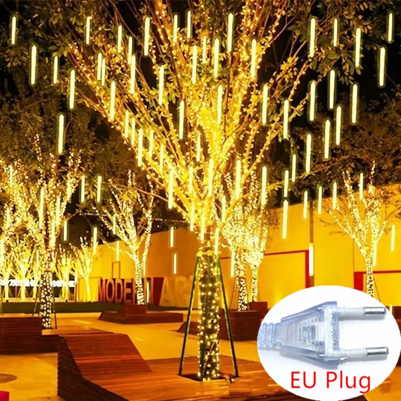 LumiRegen 50cm LED Vallende Sterren Regen-kerstverlichting