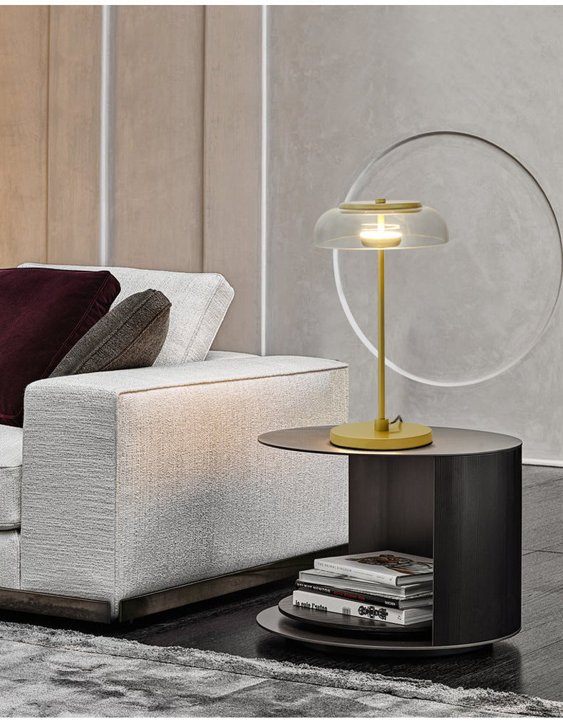 Aurélo – Designer Tafellamp van Glas met LED in Postmoderne Stijl