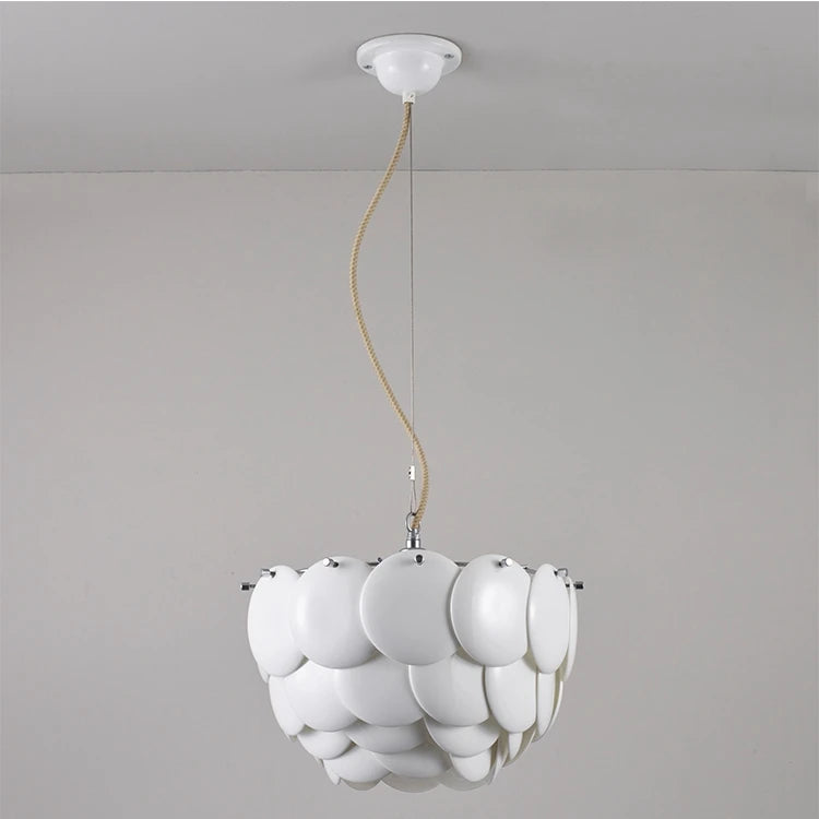 Franse Handgemaakte Luxe Keramische Kroonluchter - hanglampen - materiaaldetail