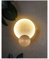 Round Marble Wall Lamp