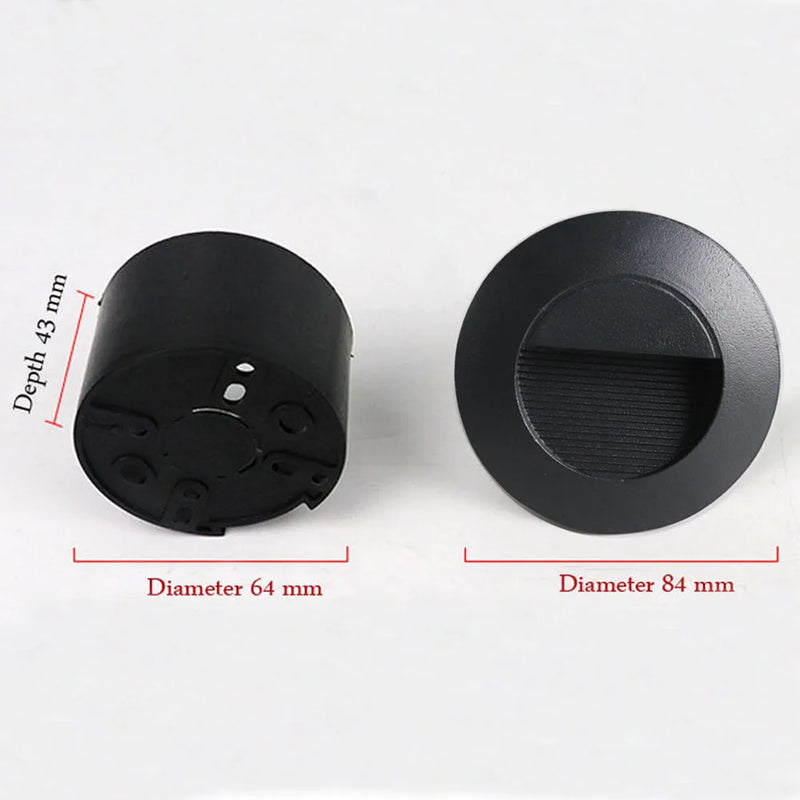 LumoStep Pro – 3W LED Ingebouwde Buiten Wandlamp