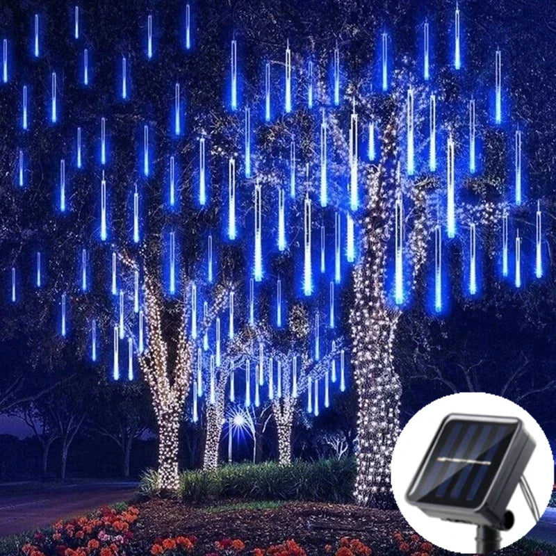 LUMIMETEOR Solar LED Meteorenregen Lampjes - buitenverlichting - afmetingen
