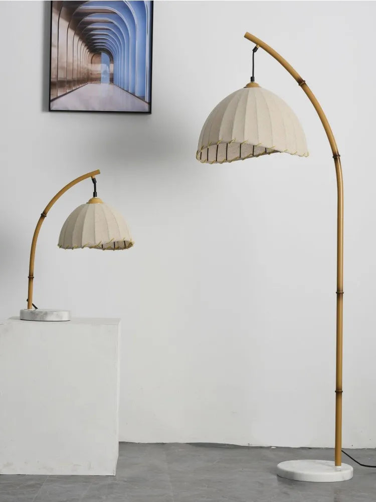 ZenGlow Wabi-Sabi LED Vloerlamp – Scandinavisch Minimalisme & Japans Design voor een Rustgevende Sfeer - vloerlampen - verlic