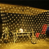 LED Kerstverlichting Netvormig