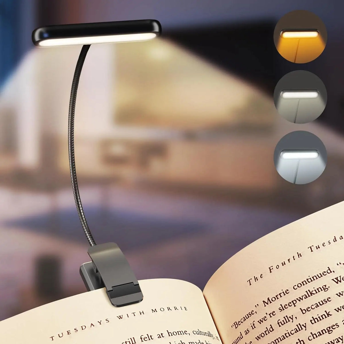GlowRead LED Boeklamp - accessoires