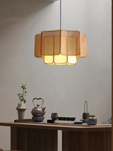 Japanse Wabi Sabi Boheemse Rotan Hanglamp