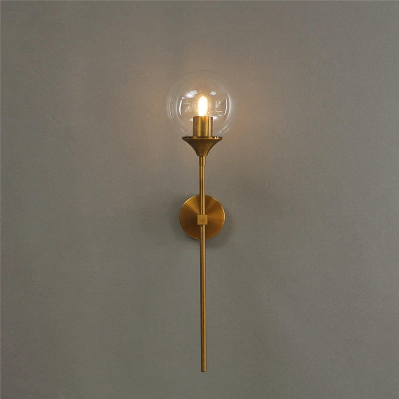 NordicGlow Moderne Gekleurde Glas Wandlamp - wandlamp - sfeerbeeld