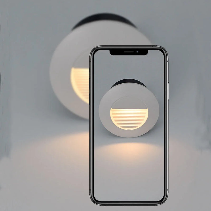 LumoStep Pro – 3W LED Ingebouwde Buiten Wandlamp