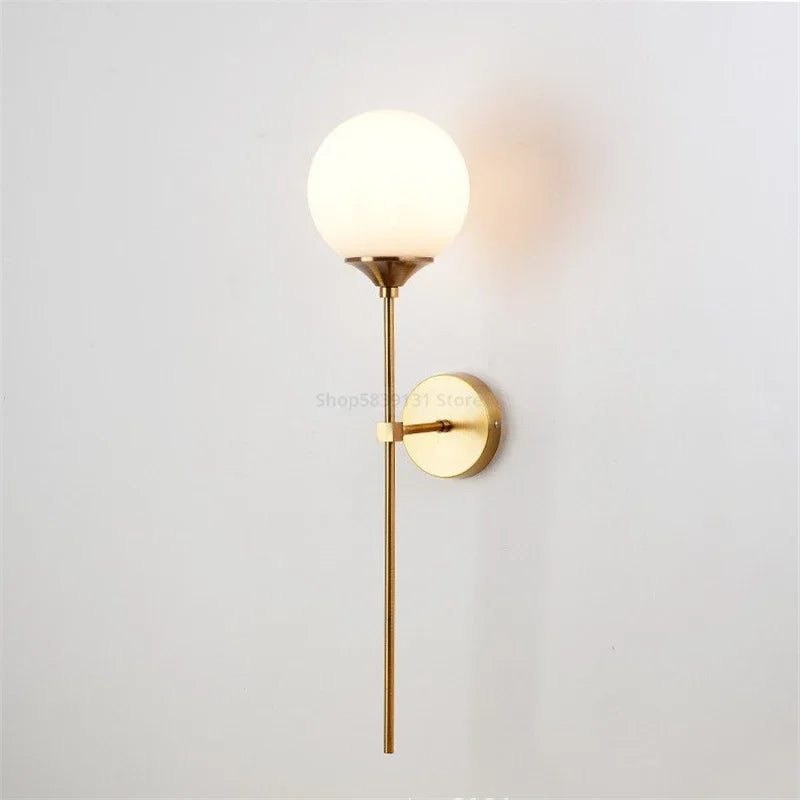NordicGlow Moderne Gekleurde Glas Wandlamp - wandlamp - verlicht