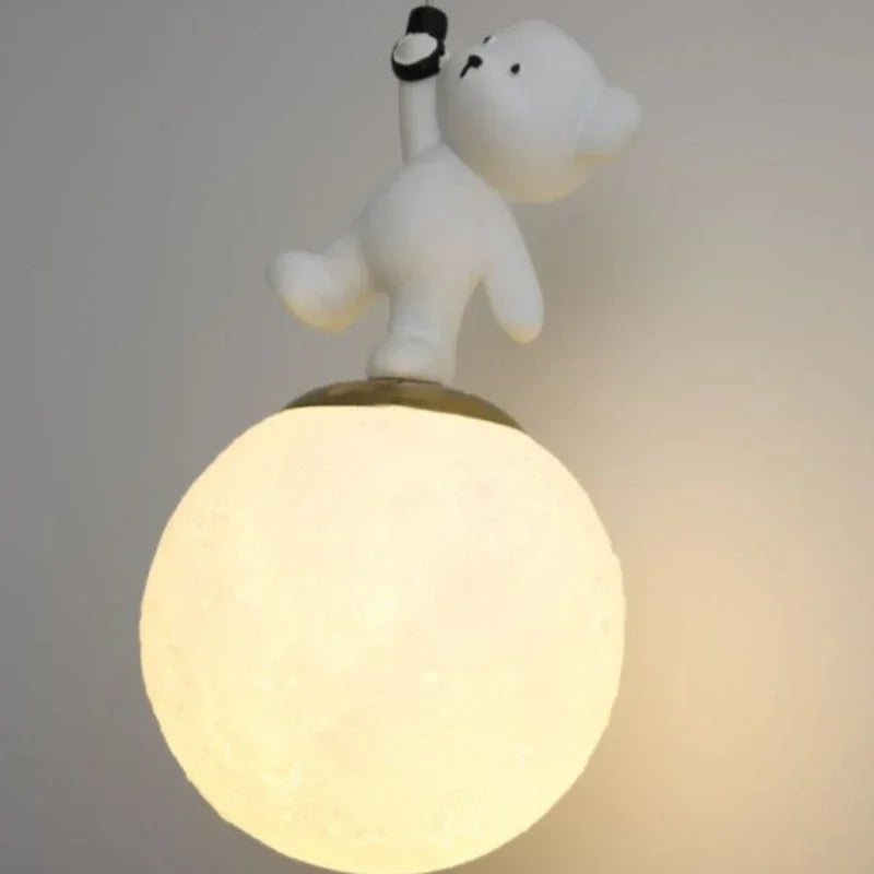 Nordic Bear Glow - hanglampen - close-up