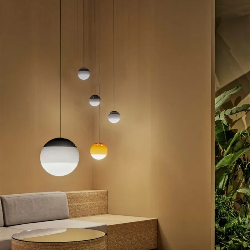 Luxe Design Glazen Bol Hanglamp - hanglampen - in de kamer