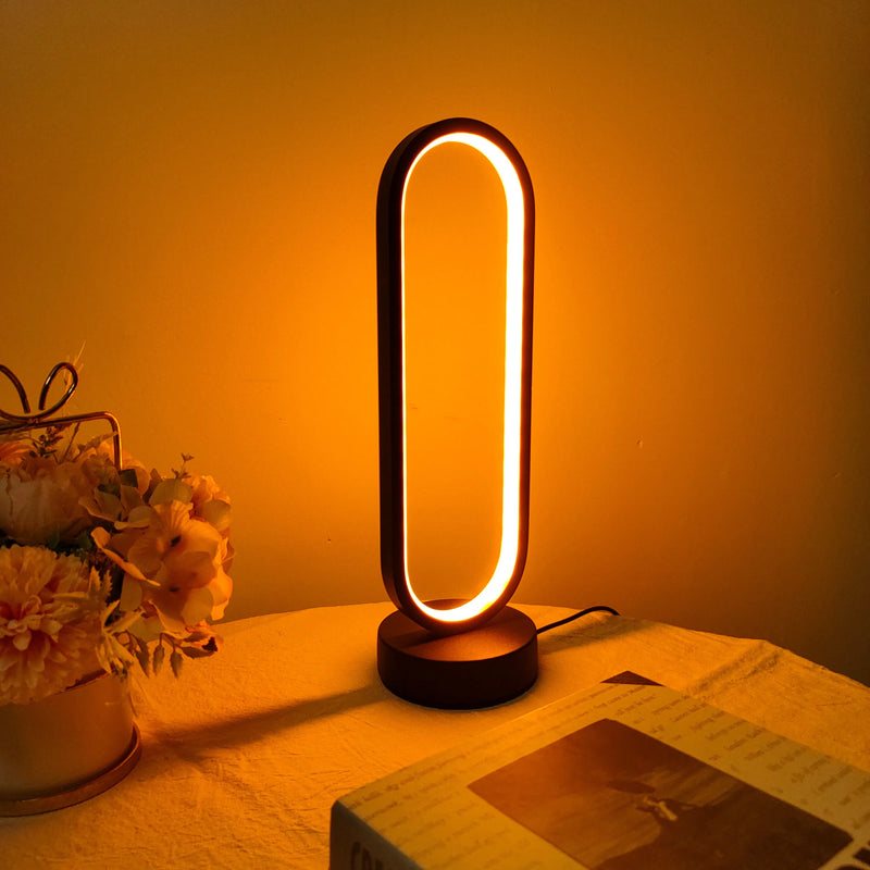 LunaHalo – Luxe Dimbare LED Ringlamp voor Slaapkamer en Woonkamer
