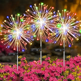 Solar LED Vuurwerk Kerstverlichting