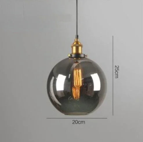 NordicLoom – Moderne Loft Hanglamp met Glas