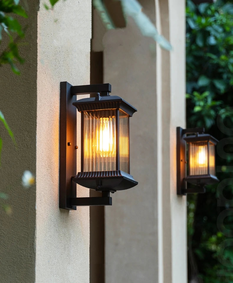 TerraGuard Classic – Waterdichte Buitenwandlamp van Metaal