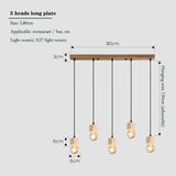 ScandiGlow Houten Hanglampen