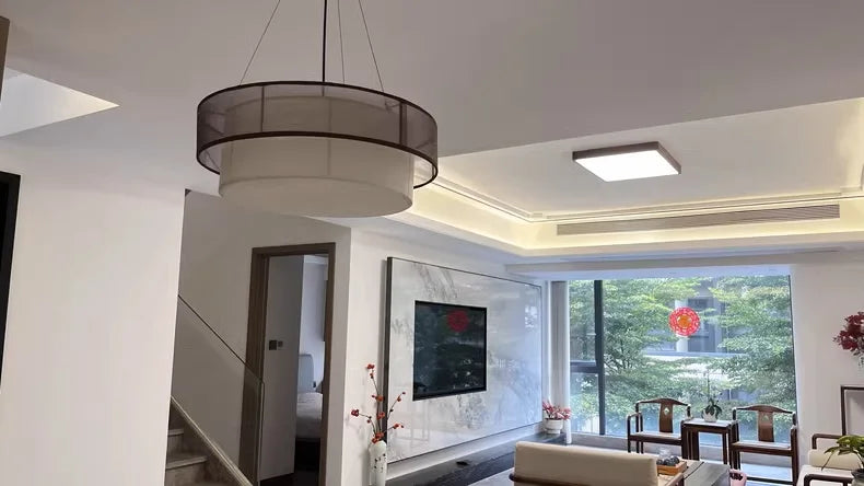 Luxe “SilkAura Moderne Hanglamp” - hanglampen - gemonteerd