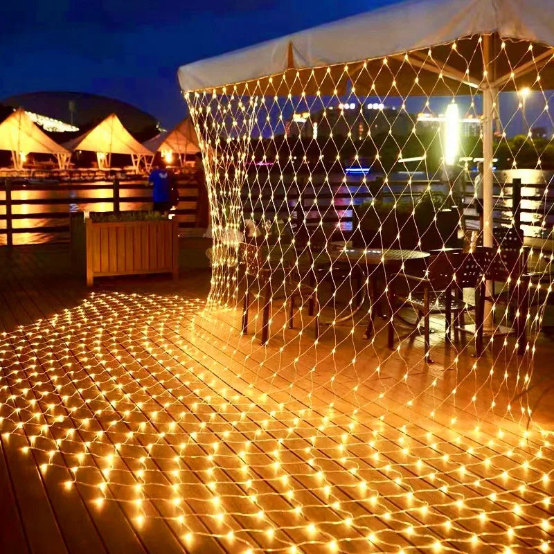 LumiGrid Net LED String Lights - buitenverlichting - afmetingen