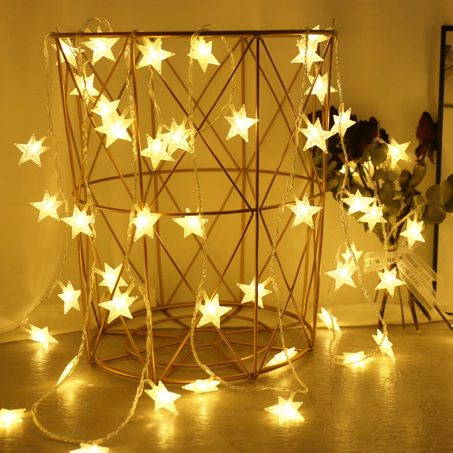 StellaGlow LED Sterren Sfeerverlichting – 51-100 LED’s Batterijgevoed