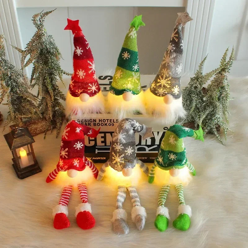 LUMIGNOME – LED Kerst Kabouter Zonder Gezicht - buitenverlichting - detail