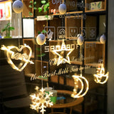 SantaGlow LED Raamverlichting met Zuignap