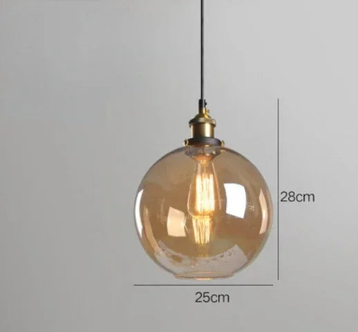 NordicLoom – Moderne Loft Hanglamp met Glas